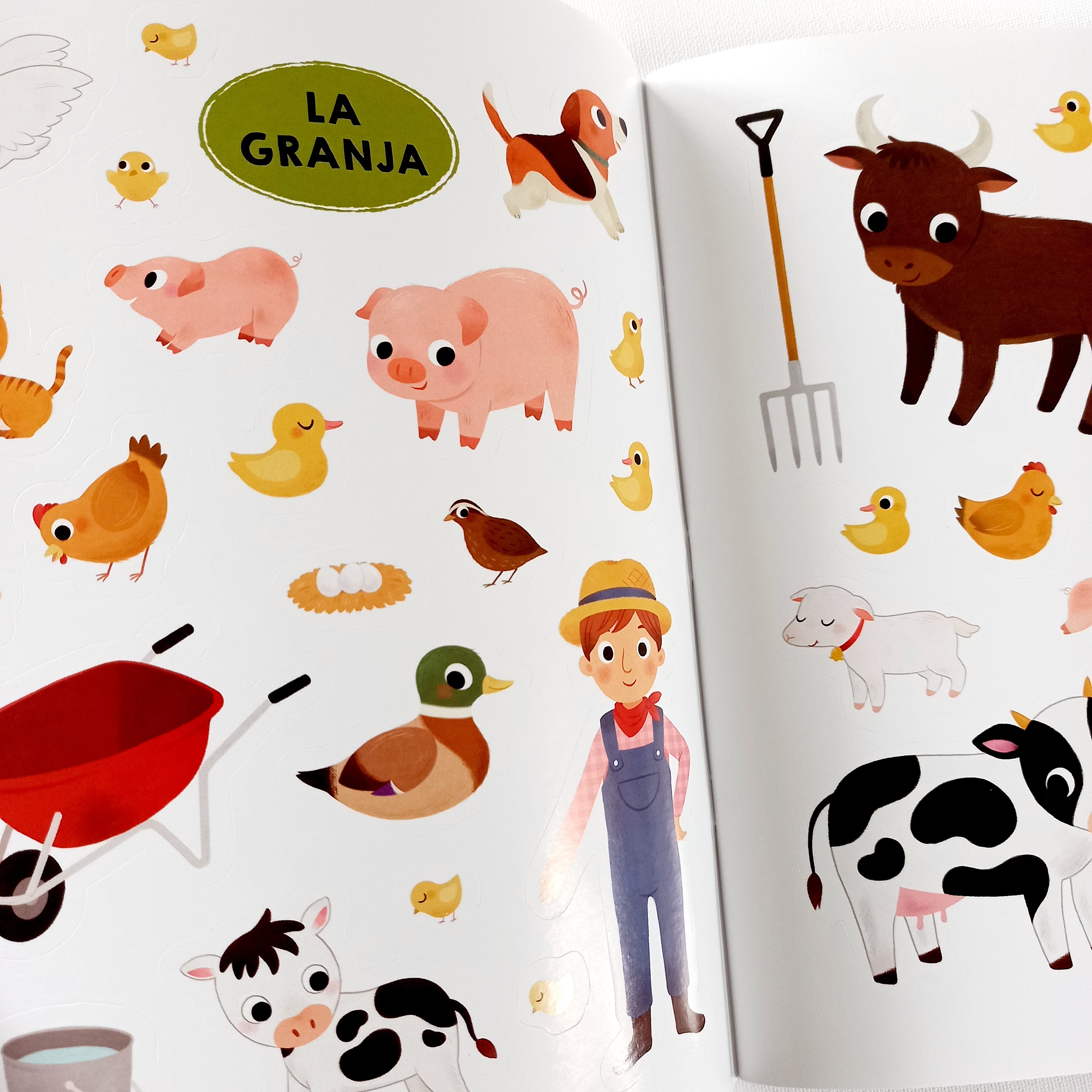 La naturaleza y los animales. Libro de stickers La naturaleza y los animales. Libro de stickers